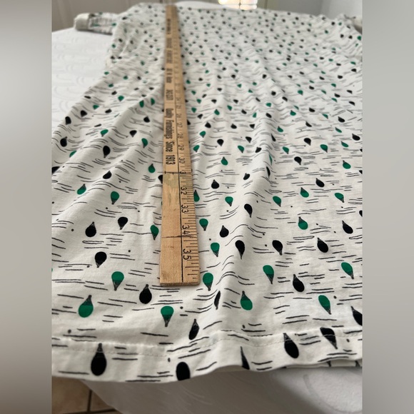 Organic Cotton Womens SIze 16 Cream Relaxed Comfy Spring T Shirt Adventure Dress - Picture 10 of 12